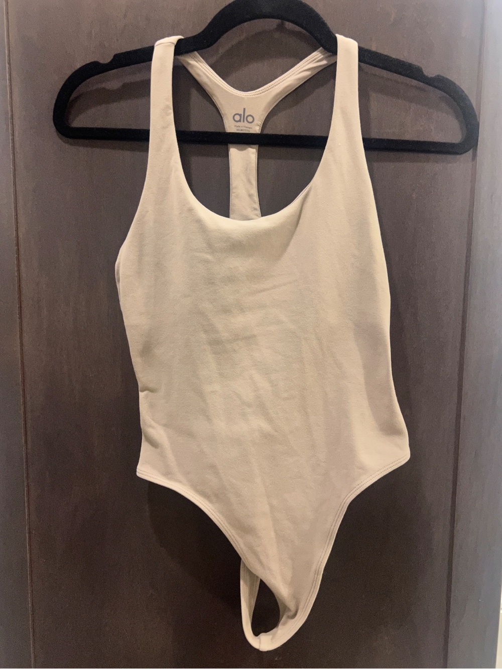 ALO Yoga Cream
One-Piece Tank Bodysuit